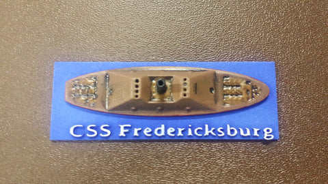 CSS Fredericksburg (Price for PAINTED MODEL - UNPAINTED Available on Shapeways)