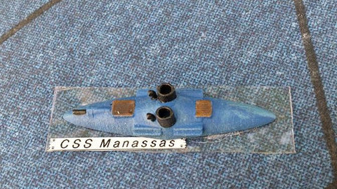 CSS Manassas (Price for PAINTED Model - Unpainted Available on Shapeways)