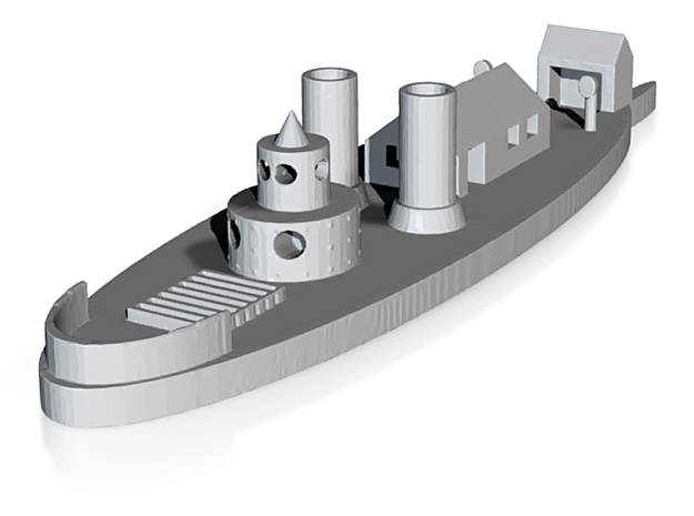 USS Ozark (Price for PAINTED Model - Unpainted Available on Shapeways)
