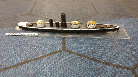 USS Roanoke (Price for PAINTED Model - Unpainted Available on Shapeways)