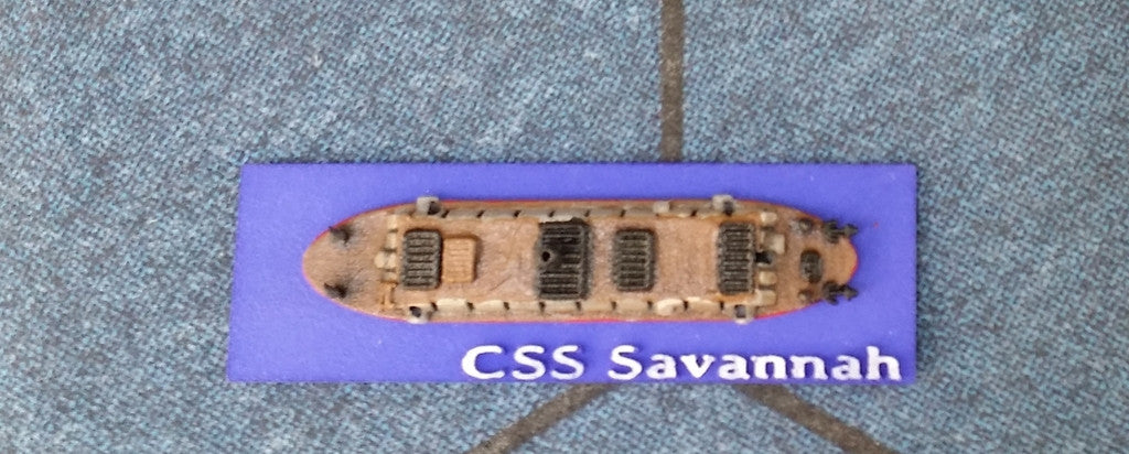 CSS Savannah (Price for PAINTED Model - Unpainted Available on Shapeways)